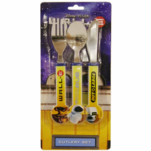 Disney WALL - E 3 Piece Cutlery Set