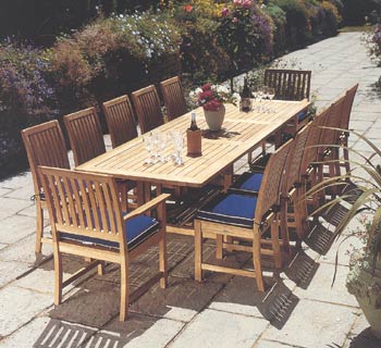 Westminster Teak Grand Extending Table