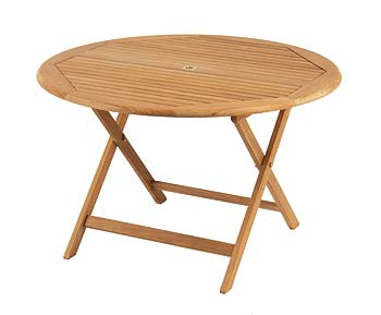 Westminster Teak London Folding Round Table