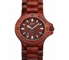 WeWOOD Mens Date Brown Watch