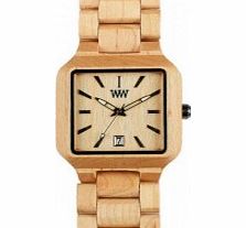 WeWOOD Mens Metis Beige Watch