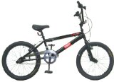 Vibe - 180 BMX Bike 2010 Black Alloy Wheels, Stunt Pegs