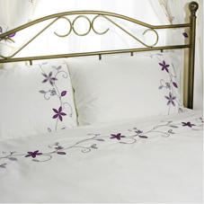 Misha Duvet Set Mulberry Kingsize