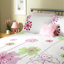 Retro Daisy Duvet Set Kingsize