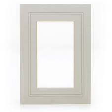 Wilkinson Plus Wilko Photo Mount Silver Line 7inx5in Inner