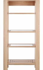 Maze Oak Shelving Unit