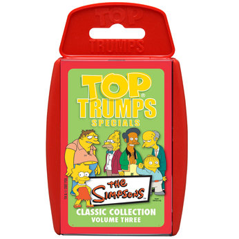 Simpsons 3 Classic Top Trumps