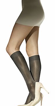 Satin Touch 20 Denier Knee High Socks