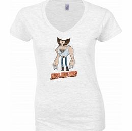 Nice Rug White Womens T-Shirt Small ZT