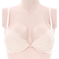 wonderbra Cream Lace Desire Padded Bra To F Cup