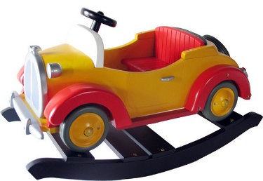 Wooden Rockers Licensed Noddy Rocking Car