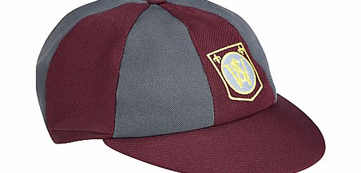 Woodhill School Boys Cap, Maroon/Grey