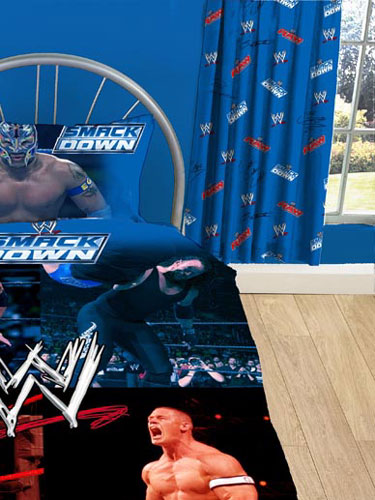 WWE Raw Wrestling Curtains 54 drop