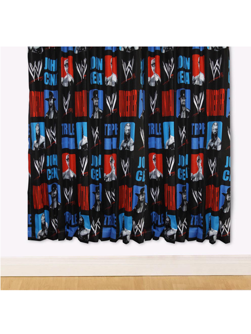 WWE Trio Wrestling Curtains 54`