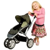 Silver Cross X4 3 Wheel Stroller Dolls Pram Pistachio