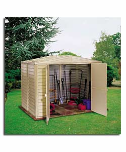 Yardmaster 235cm Diameter Plastic Garden Shed