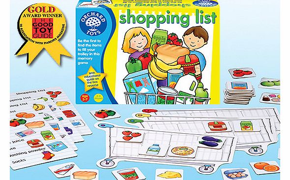 Shopping List Game - Each