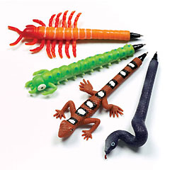 yellowmoon Stretchy Creepy Crawly Pens