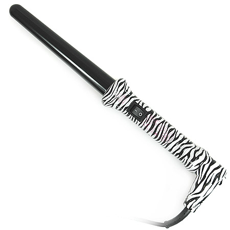 Yogi Hair Curling Wand - Zebra Print