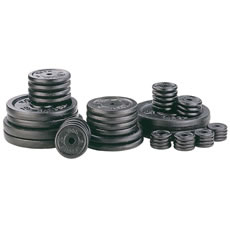 2.5kg Standard cast iron disc (4 off)