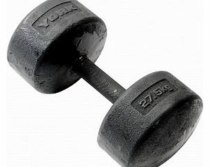 York 27.5kg Legacy Dumbells (Pair) - 2 x 27.5kg