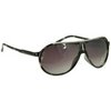 The Designer Aviator Sunglasses (Plain Black)