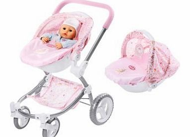 2 in 1 Fashion Dolls Pram (110969588)