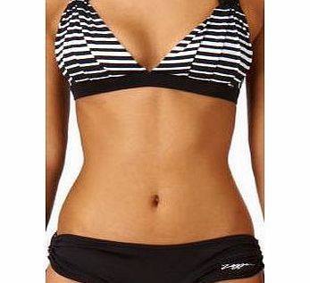 Womens Zoggs Queens Cliff Bikini - Black/White